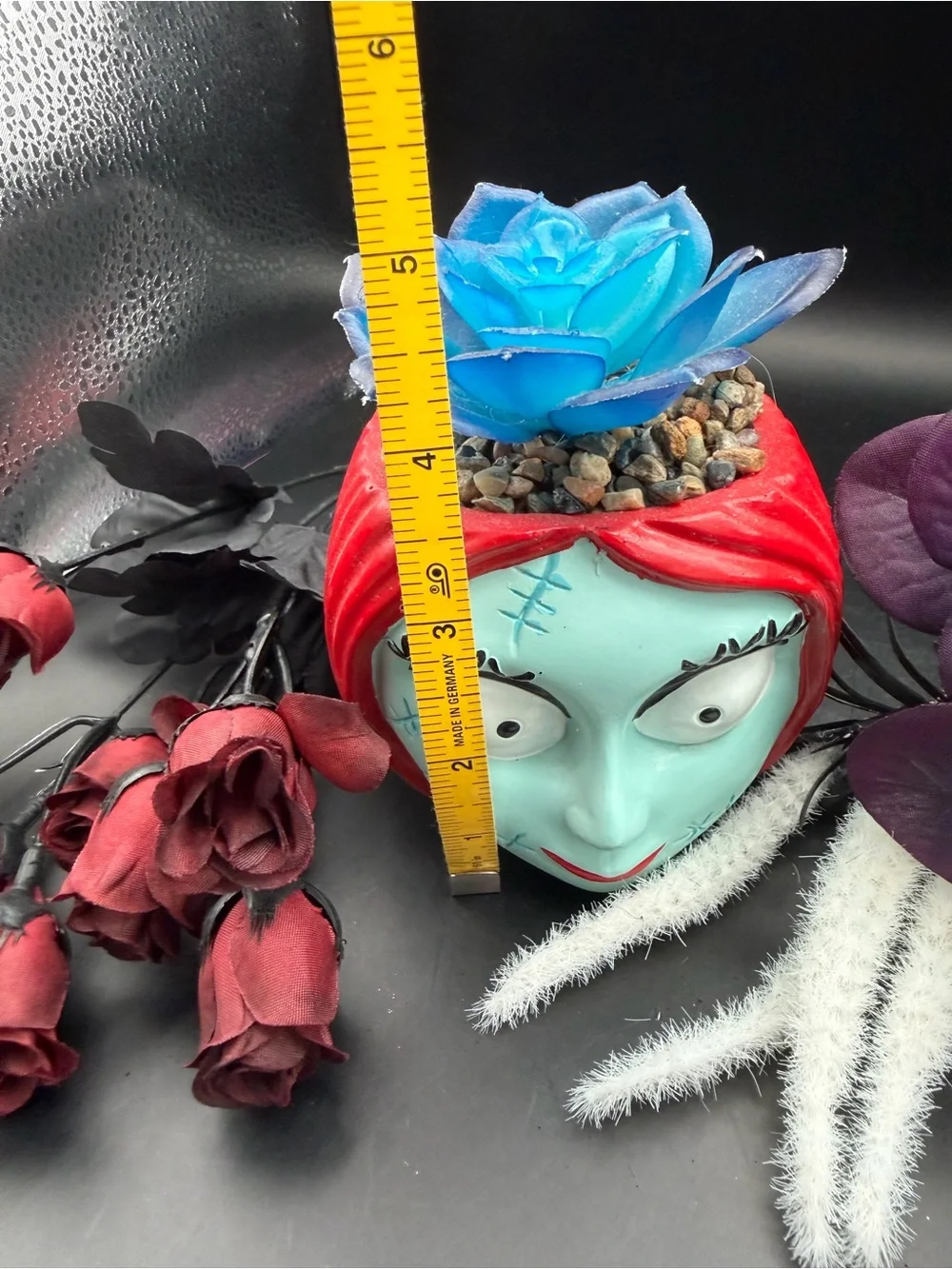 Disney’s Nightmare Before Christmas Fake Succulent Planters Jack and Sally
